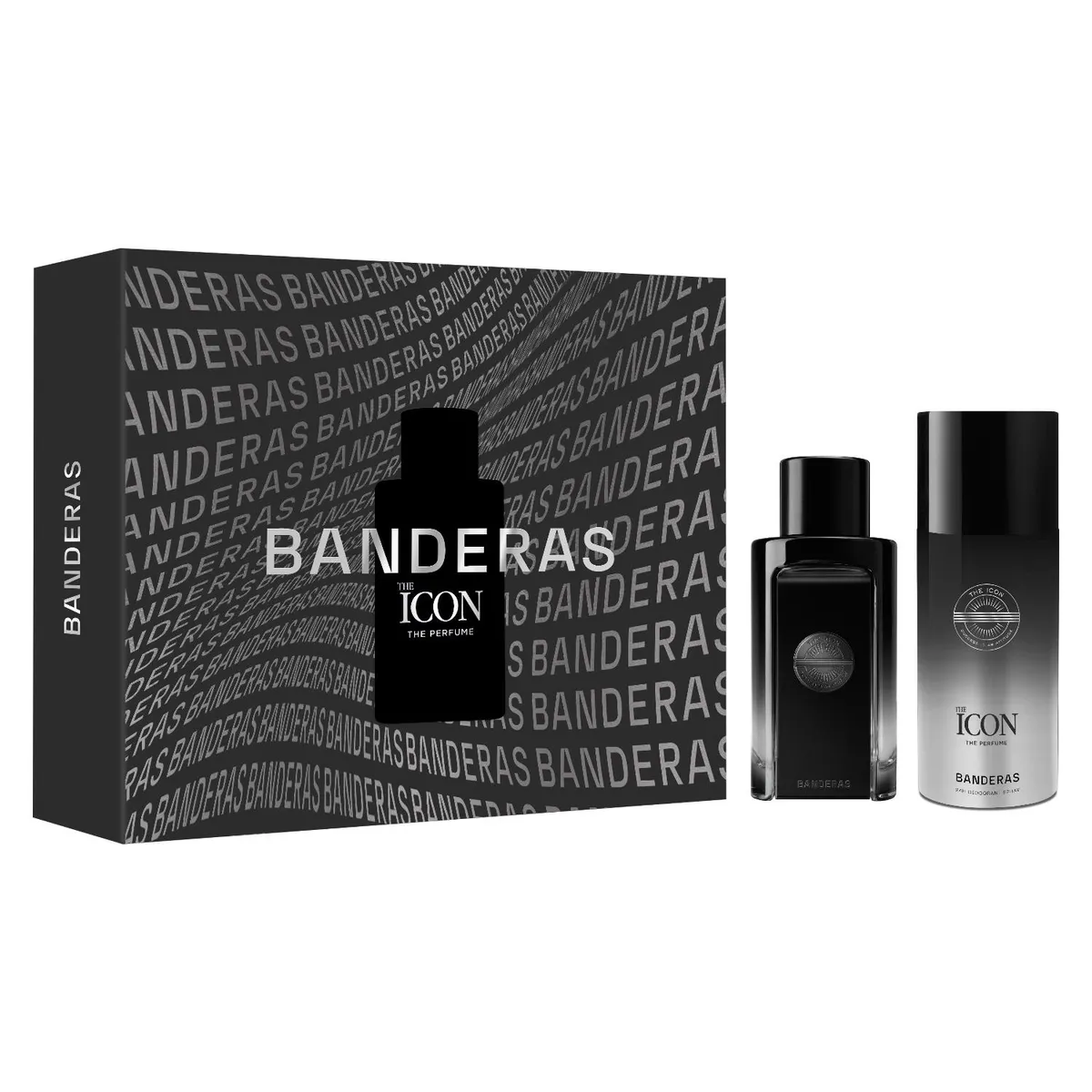 ANTONIO BANDERAS - Perfume Hombre Estuche The Icon The Parfum Eau de Parfum 100 ml + 24h Desodorante Spray 150 ml