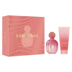 ANTONIO BANDERAS - Perfume Mujer Estuche The Icon Splendid Eau de Parfum for Women 100 ml + Loción Corporal for Women 75 ml