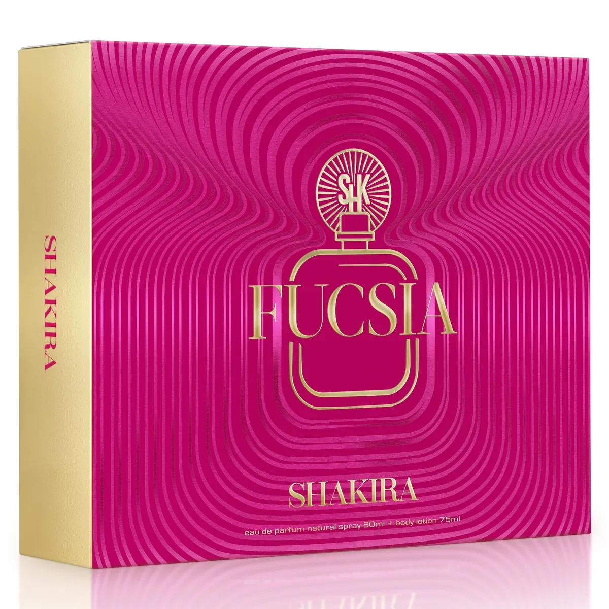 SHAKIRA - Perfume Mujer Estuche Fucsia Shakira Eau de Parfum 80 ml + Loción Corporal 75 ml