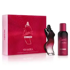 SHAKIRA - Perfume Mujer Estuche Dance Red Midnight Eau de Toilette 80 ml + 24h Desodorante Spray 150 ml