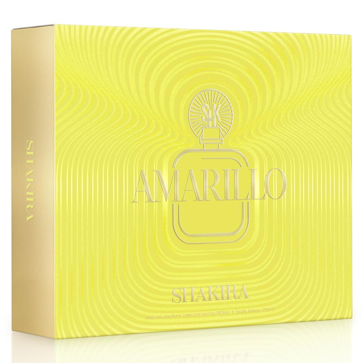 SHAKIRA - Perfume Mujer Estuche Amarillo Shakira Eau de Parfum 80 ml + Loción Corporal 75 ml