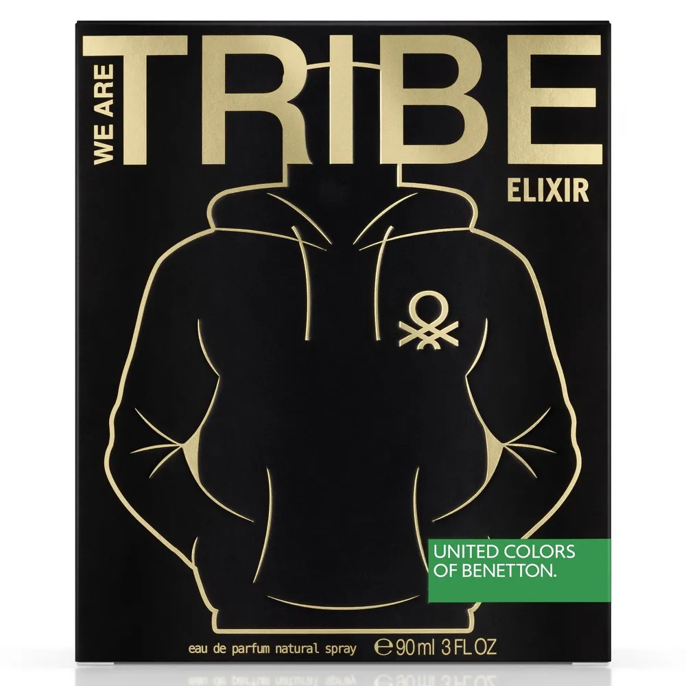 Benetton We Are Tribe Elixir EDP 90 ml, foto 3