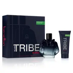 BENETTON - Perfume Hombre Estuche United Colors We Are Tribe Intense Eau de Parfum 90 ml + Gel de Baño 75 ml