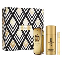 Perfume Hombre Estuche Million Gold Elixir Parfum Intense 100 ml + 1 Million Desodorante 150 ml + Eau de Toilette 10 ml