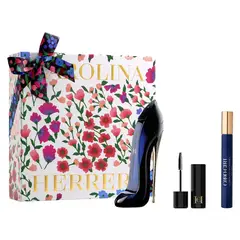 CAROLINA HERRERA - Perfume Mujer Estuche Good Girl Eau de Parfum 80 ml + 10 ml + Fabulous Eyes The Máscara de pestañas Black Smudgeproof 2 ml