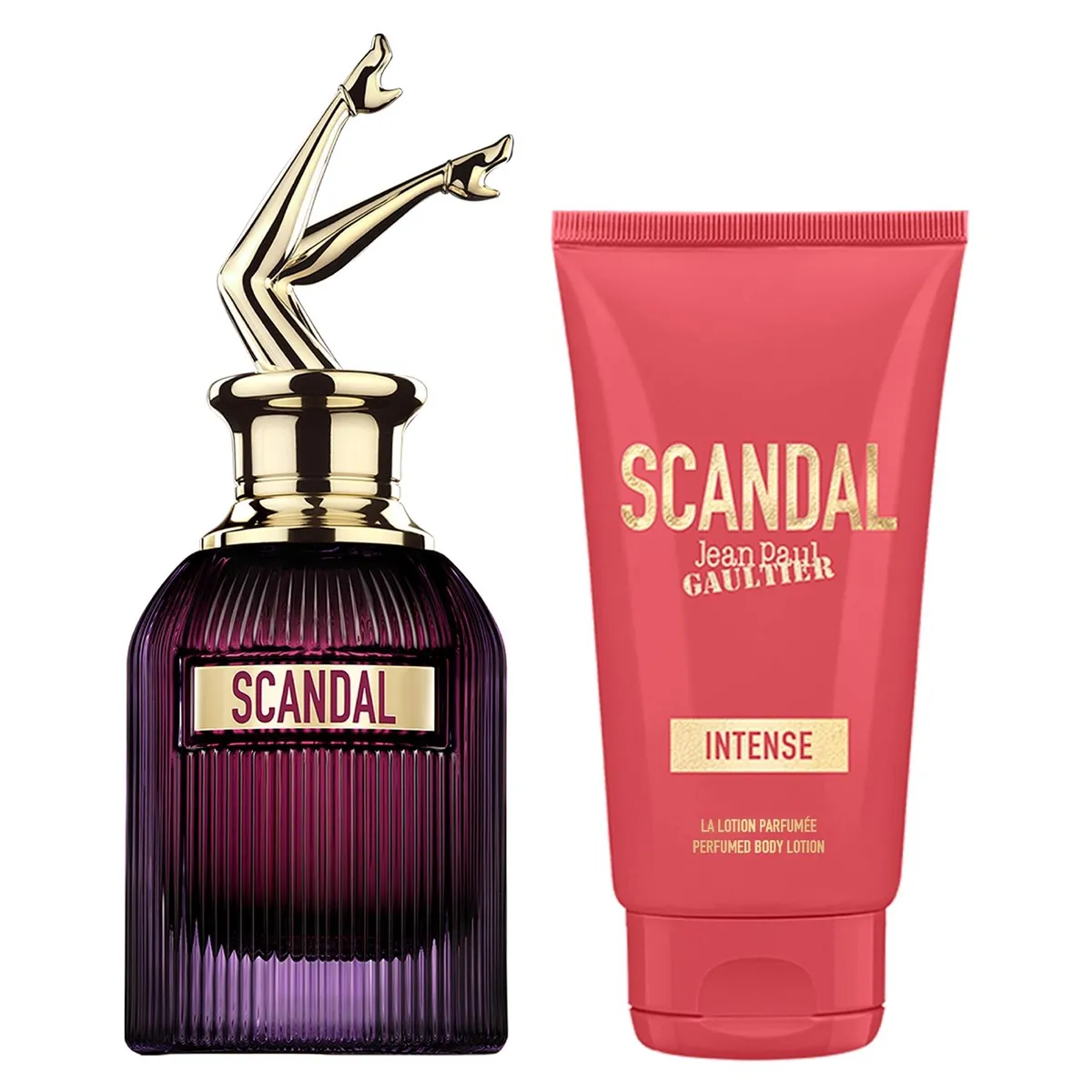JEAN PAUL GAULTIER - Perfume Mujer Estuche Scandal Intense Eau de Parfum Intense 80 ml + La Lotion Parfumée Perfumed Loción Corporal 75 ml