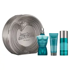 JEAN PAUL GAULTIER - Perfume Hombre Estuche Le Male Eau de Toilette 125 ml + All-Over Gel de Baño 75 ml + Desodorante Spray 150 ml