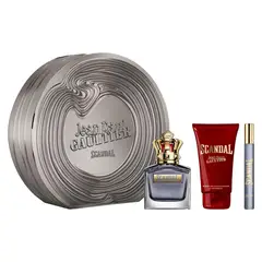 JEAN PAUL GAULTIER - Perfume Hombre Estuche Scandal Eau de Toilette For Him 100 ml + All Over Gel de Baño 75 ml + Eau de Toilette For Him 10 ml