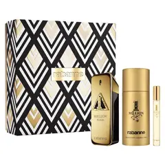 RABANNE - Perfume Hombre Estuche 1 Million Elixir Parfum Intense 100 ml + Desodorante 150 ml + Eau de Toilette 10 ml