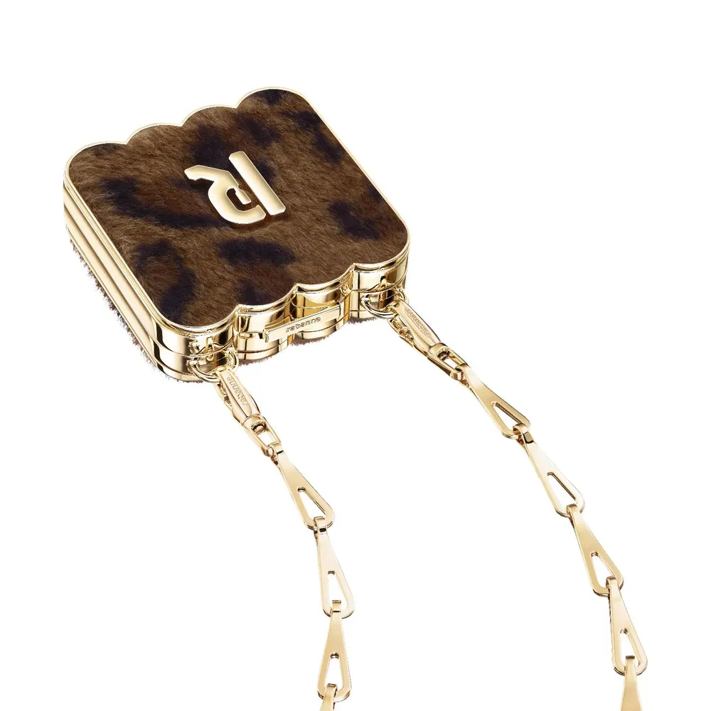 Rabanne Feline Makeup Clutch Luminizer Antique Gold, foto 3