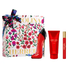 CAROLINA HERRERA - Perfume Mujer Estuche Very Good Girl Eau de Parfum 80 ml + Loción Corporal 100 ml + Eau de Parfum 10 ml