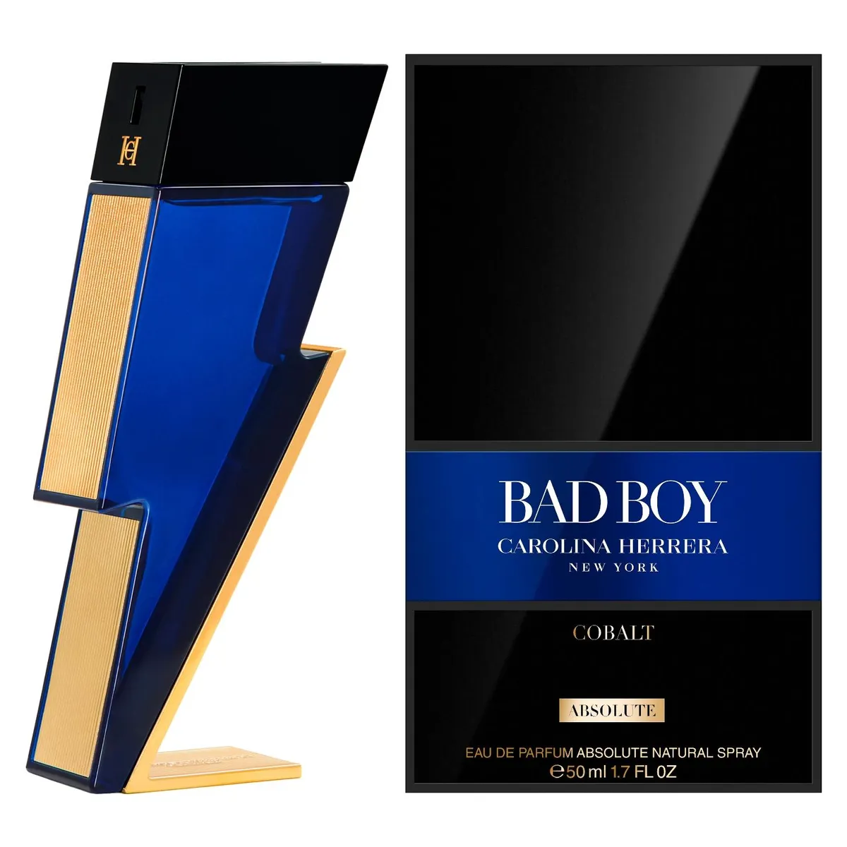 CAROLINA HERRERA - Perfume Hombre Bad Boy Cobalt Absolute Eau de Parfum Absolute 50 ml