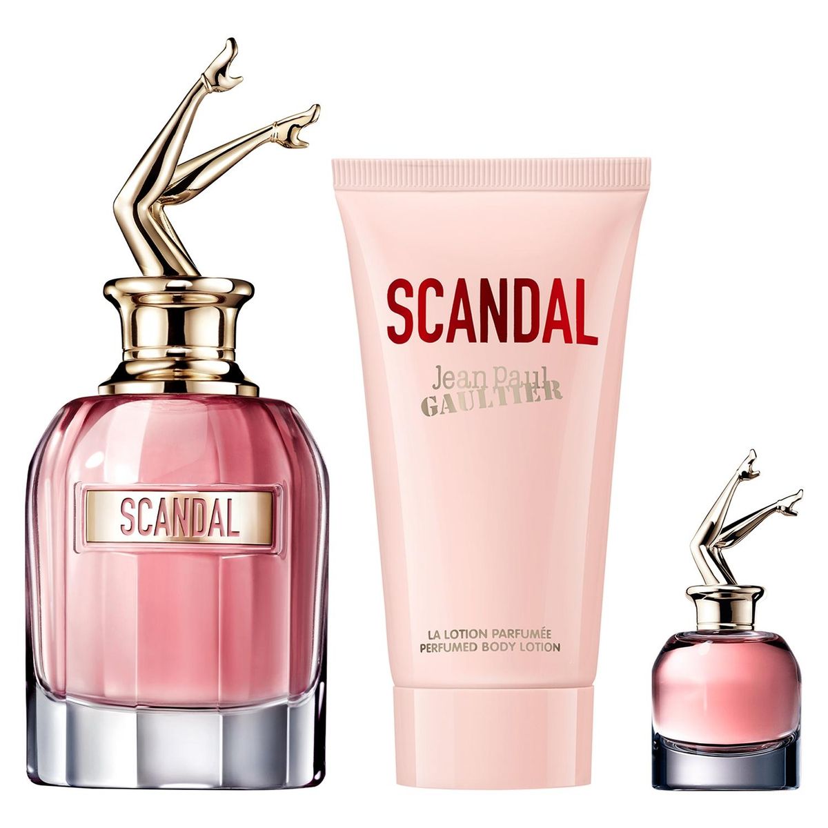 JEAN PAUL GAULTIER - Perfume Mujer Estuche Scandal Eau de Parfum 80 ml + Perfumed Loción Corporal 75 ml + Eau de Parfum 6 ml