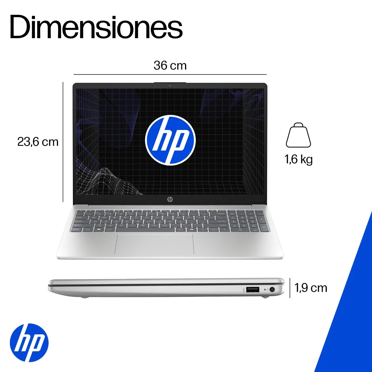HP Notebook HP 15-fd2350la Intel Core Ultra 5 8 GB RAM 512 GB SSD
