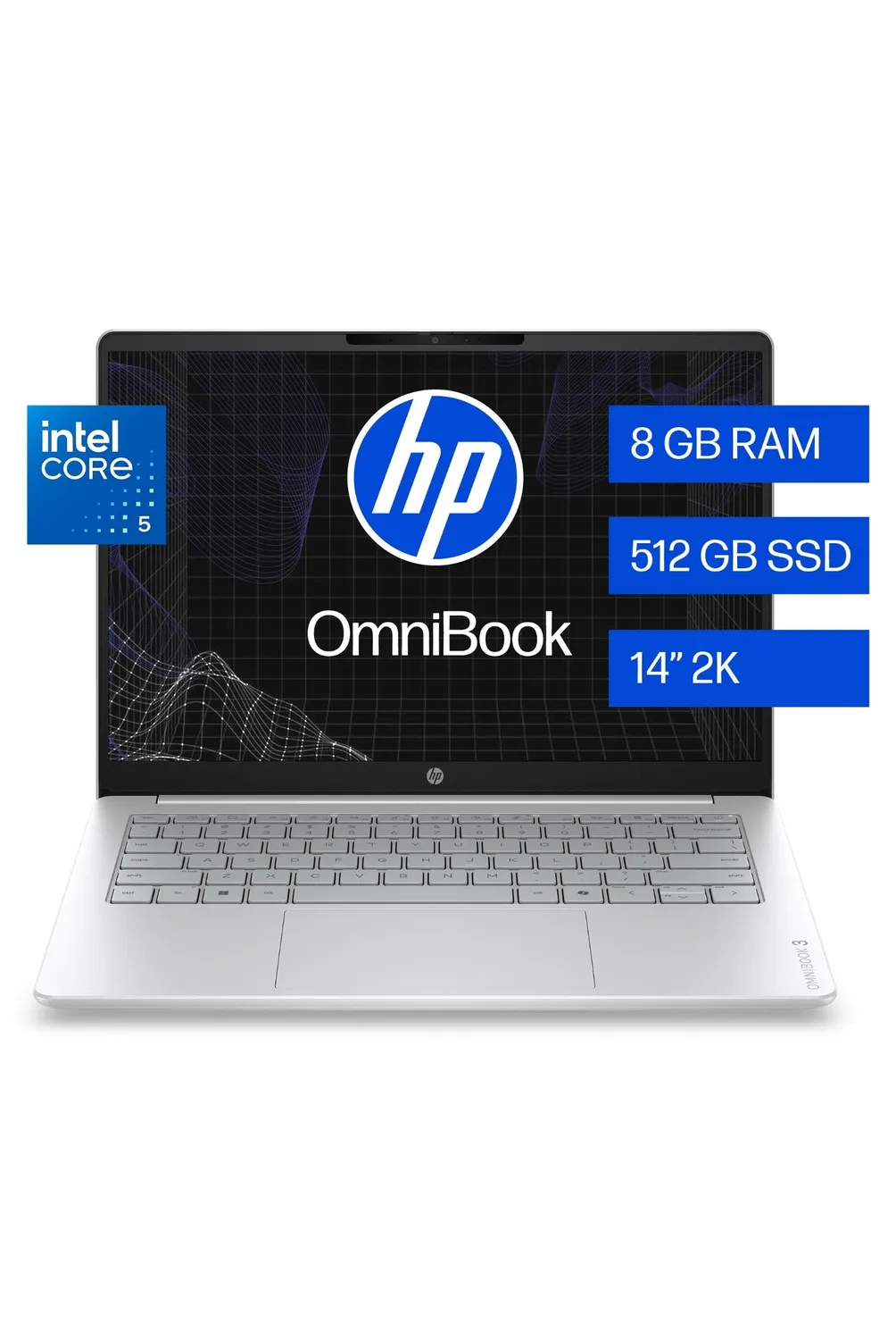 HP HP OmniBook 3 14-hu0050la Intel Core 5 8 GB 512 GB SSD 14 2K