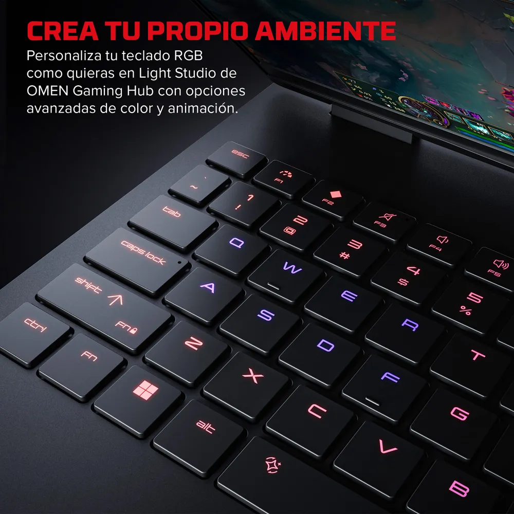 HP HyperX OMEN 15-ga0000la Core i5 16GB 512GB RTX 5050 Negro Sombra, foto 11