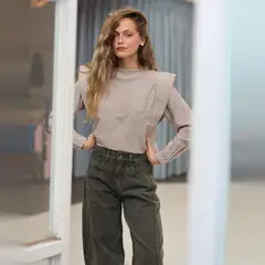 CALEDONIA LABEL - Blusa Algodón Mujer