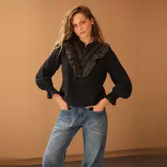 CALEDONIA LABEL - Blusa Algodón Mujer