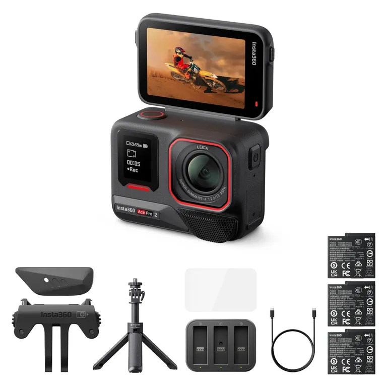 Cámara Deportiva Ace Pro 2 Creator Bundle Insta 360