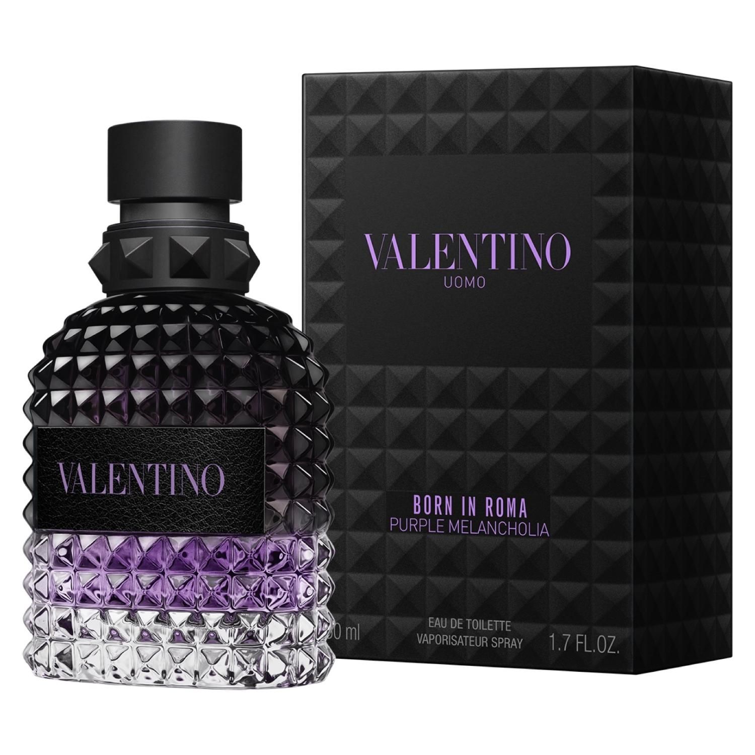香水(ユニセックス) VALENTINO BORN IN ROMA PURPLEMelancholia VALENTINO Perfume Born in Roma Uomo Purple Melancholia 50ml