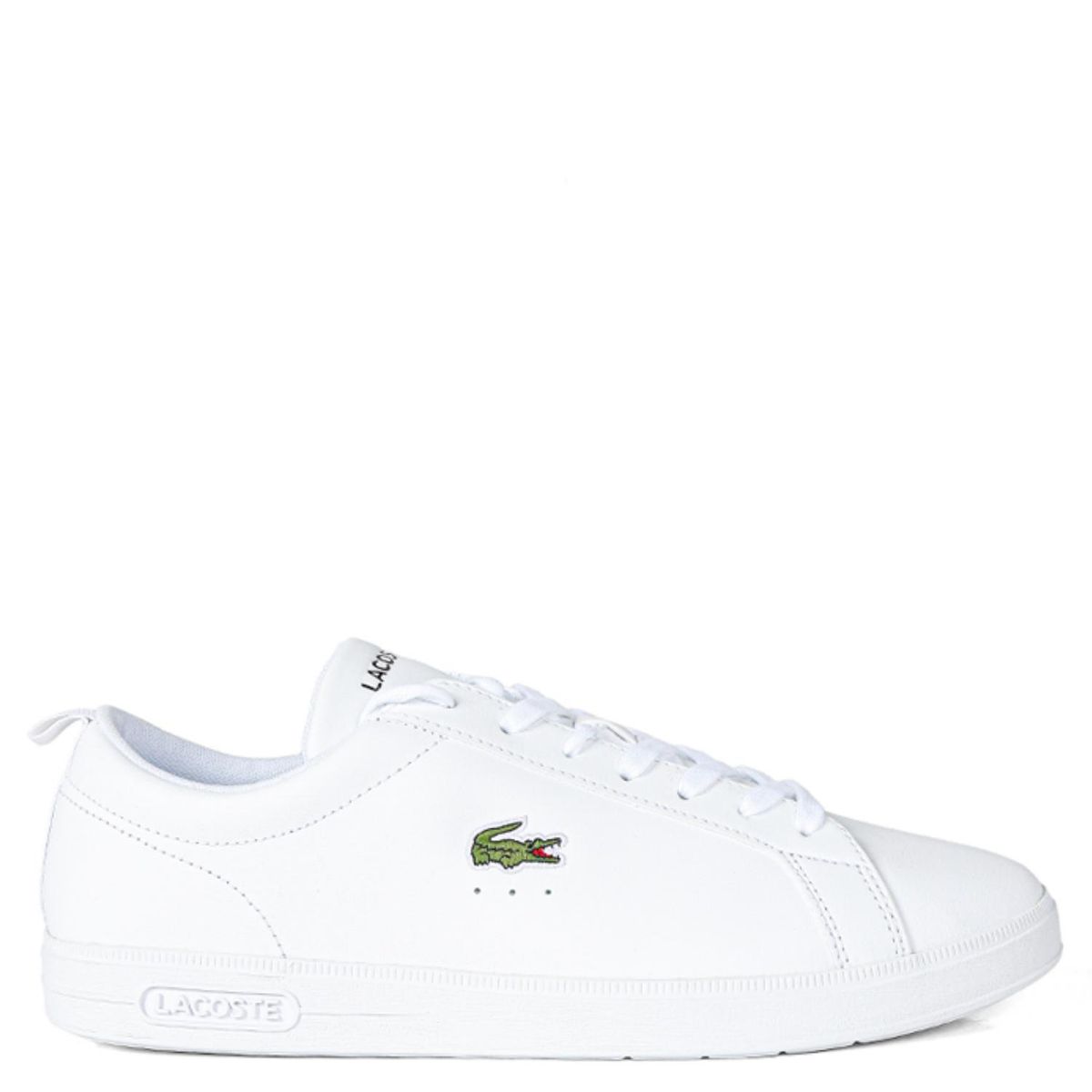 LACOSTE - Zapatilla Urbana Mujer Cuero Blanco Lacoste