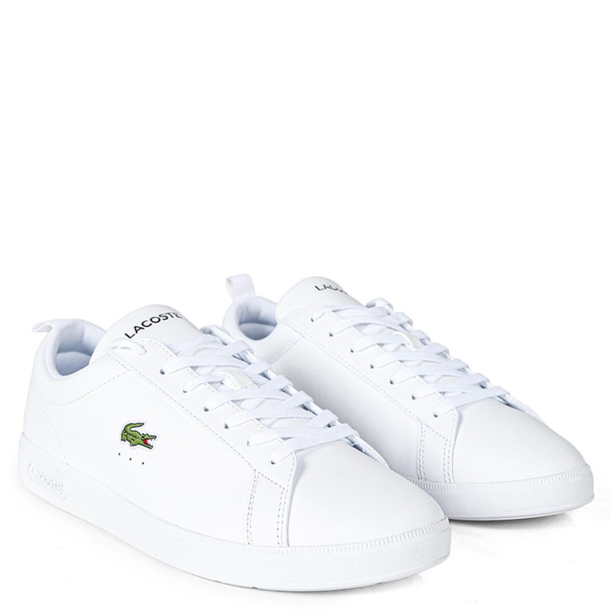 LACOSTE - Zapatilla Urbana Mujer Cuero Blanco Lacoste
