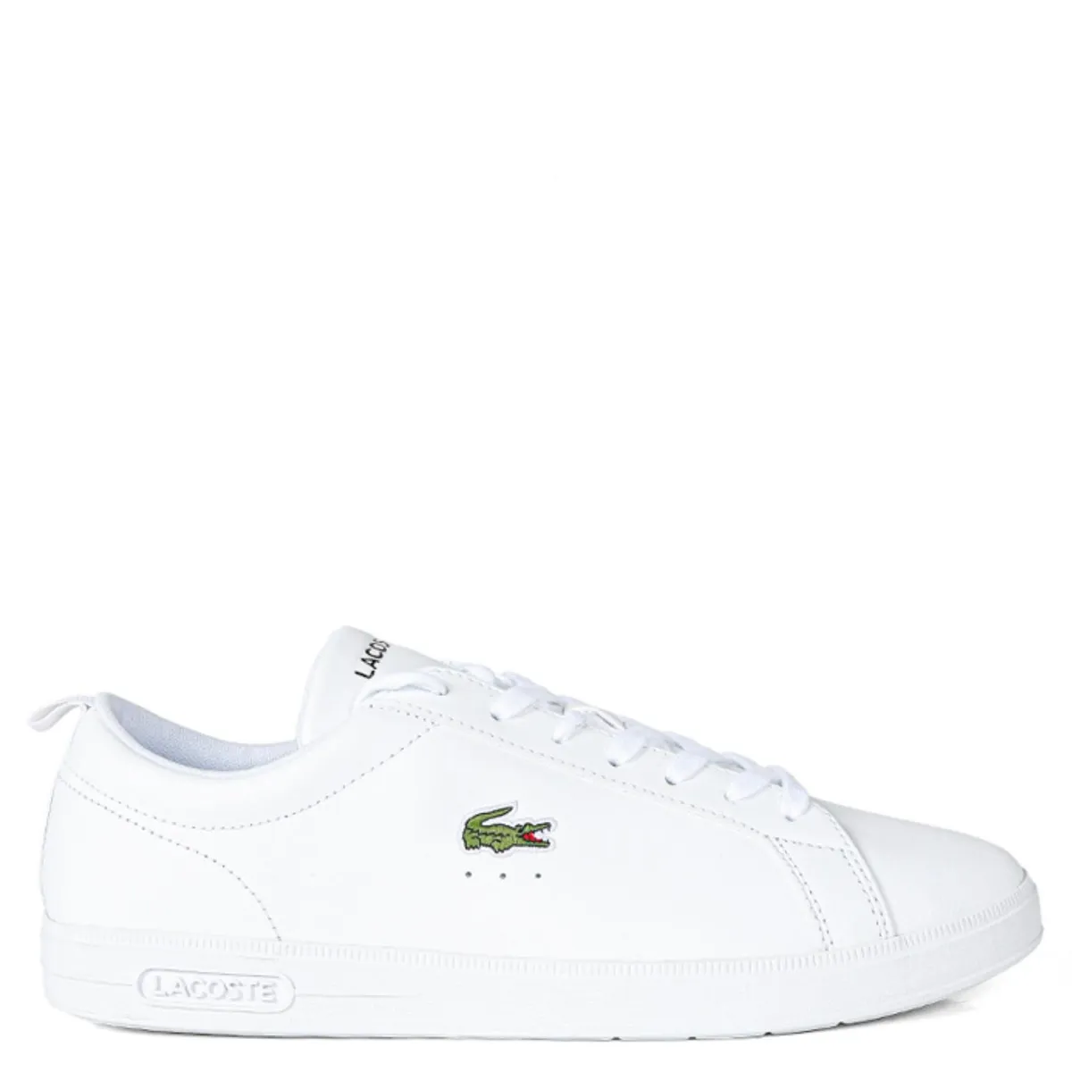 LACOSTE - Zapatilla Urbana Mujer Cuero Blanco Lacoste