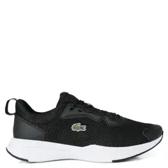 LACOSTE - Zapatilla Urbana Mujer Cuero Negro
