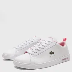 LACOSTE - Carna Zapatilla Urbana Mujer Cuero Blanca