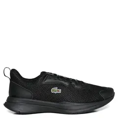 LACOSTE - Zapatilla Urbana Hombre Cuero Negro