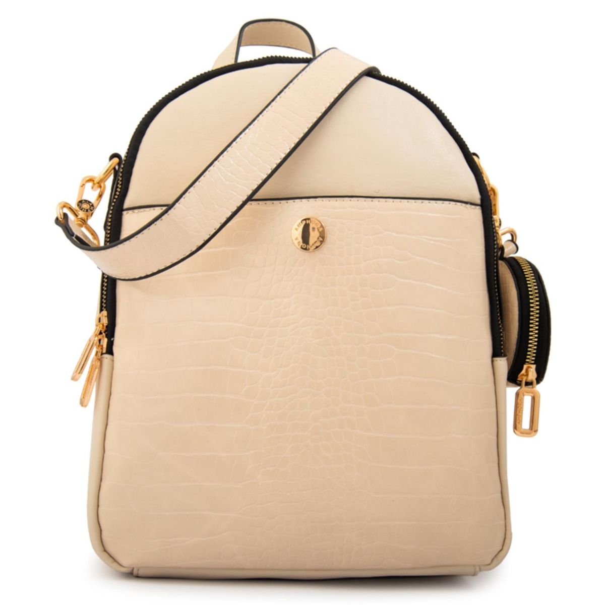AMPHORA - Mochila Eloise Mediana Blanco Mujer Amphora