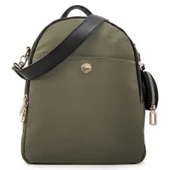 AMPHORA - Mochila Eloise Mediana Verde Oliva Mujer