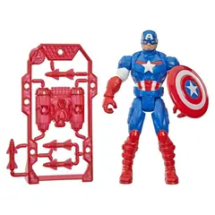 MARVEL - Figura Capitán América Avengers Actionverse