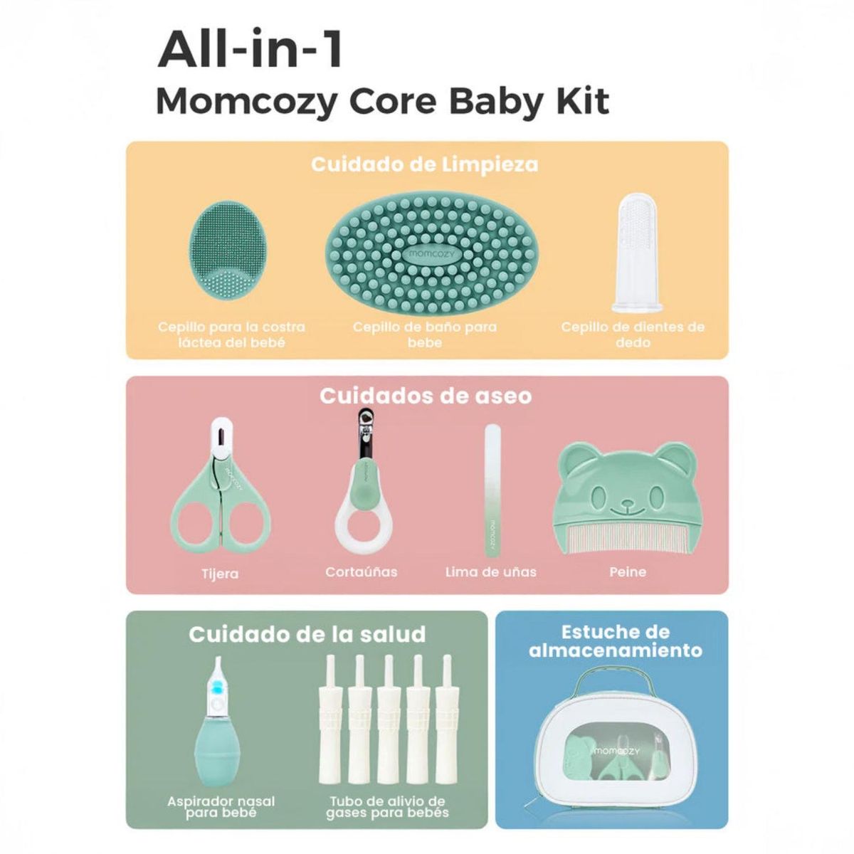 MOMCOZY - Kit Baby All In 1 Core Momcozy