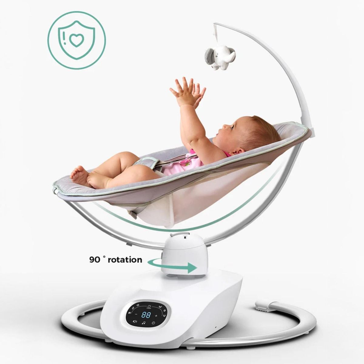 MOMCOZY - Columpio Electrico 3D Coco Swa Momcozy