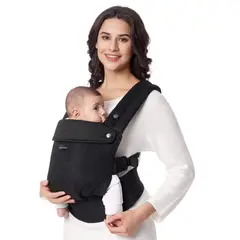 MOMCOZY - Portabebe Malla Negro