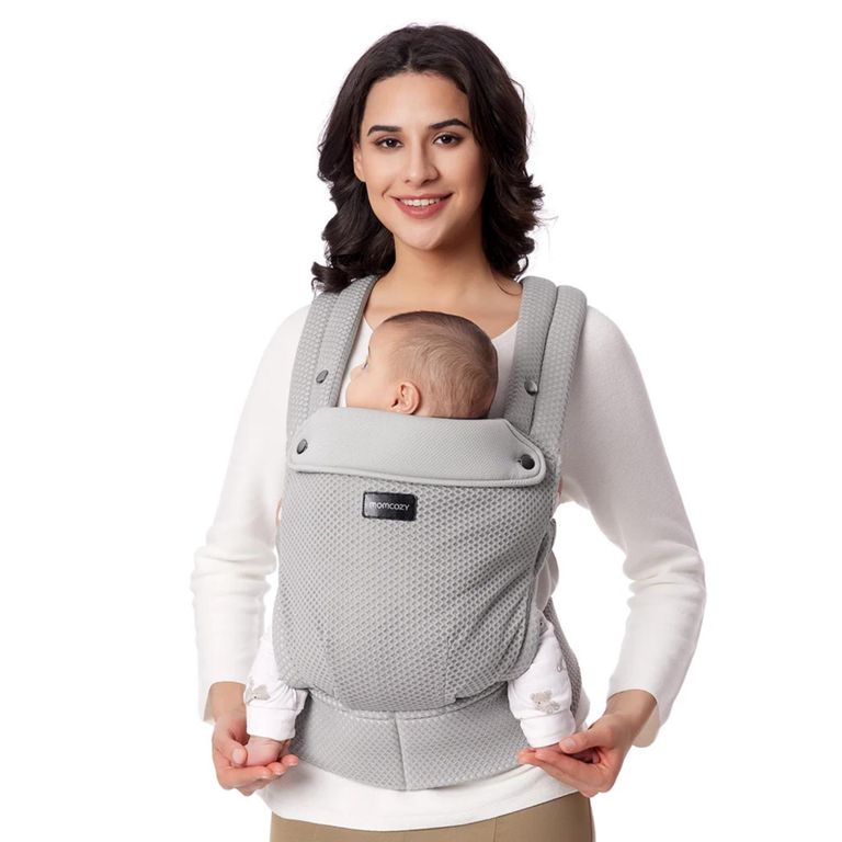 Portabebe Malla Gris