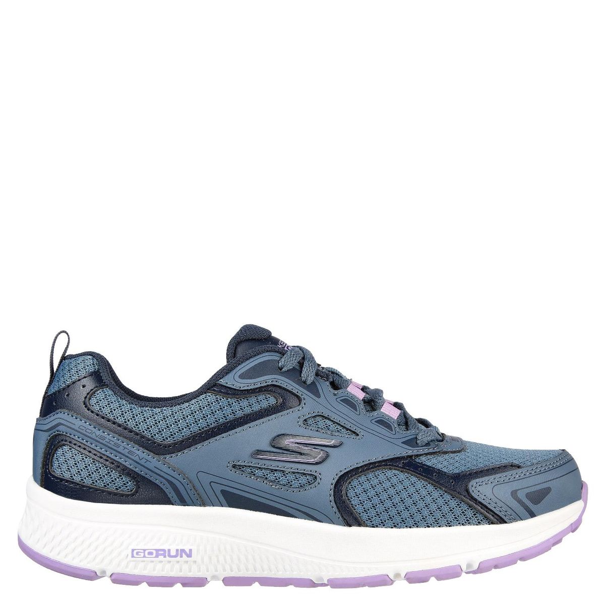 SKECHERS - Zapatilla Lifestyle Cuero Mujer Azul Skechers