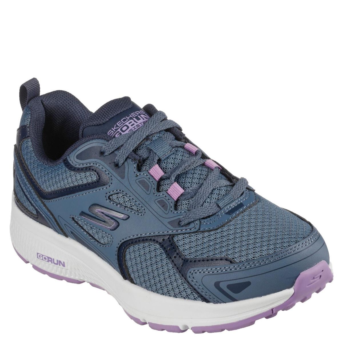 SKECHERS - Zapatilla Lifestyle Cuero Mujer Azul Skechers