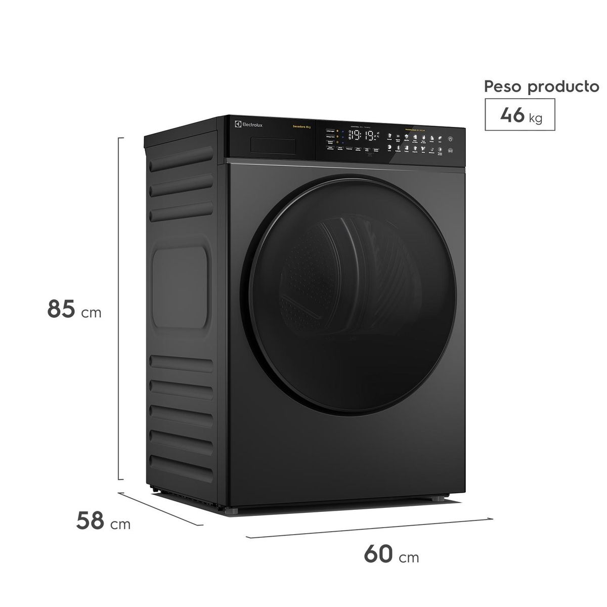 ELECTROLUX - Secadora Carga Frontal ETDHP8SZ Electrolux