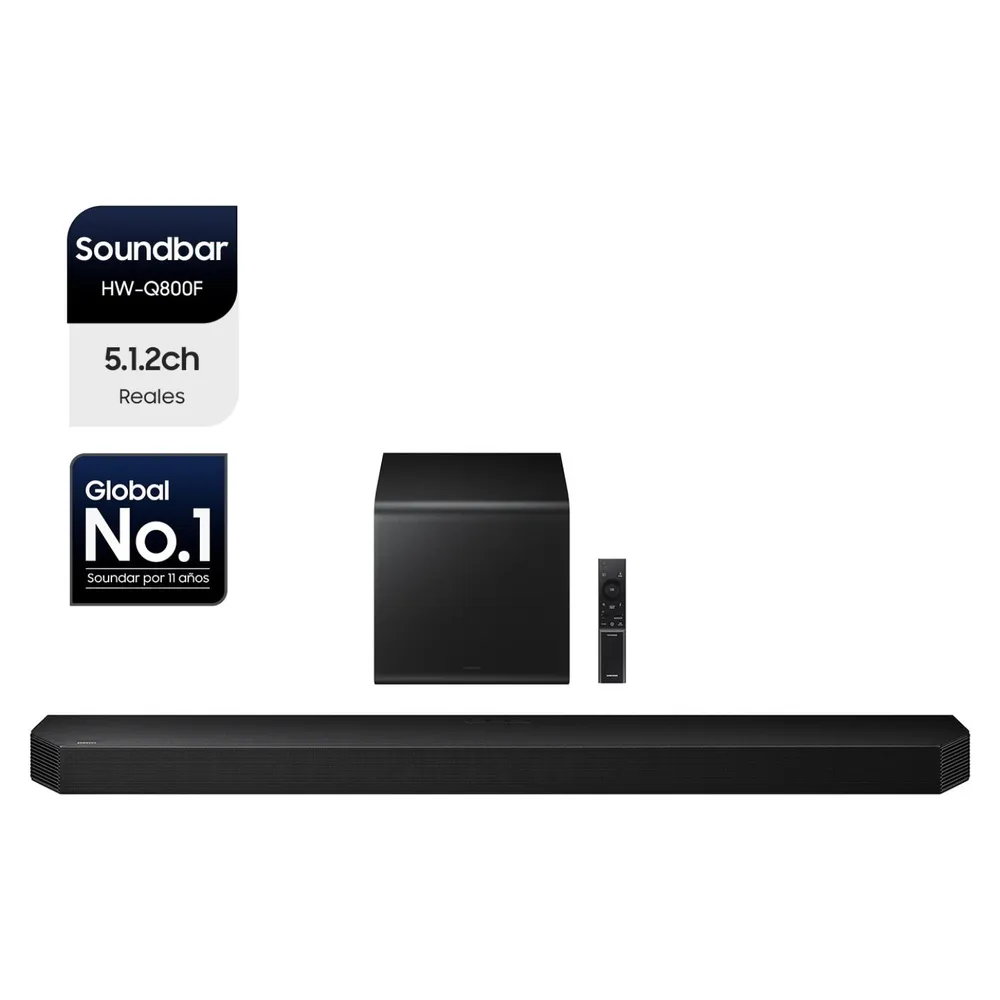 Samsung Soundbar HW-Q800F Negro, foto 3