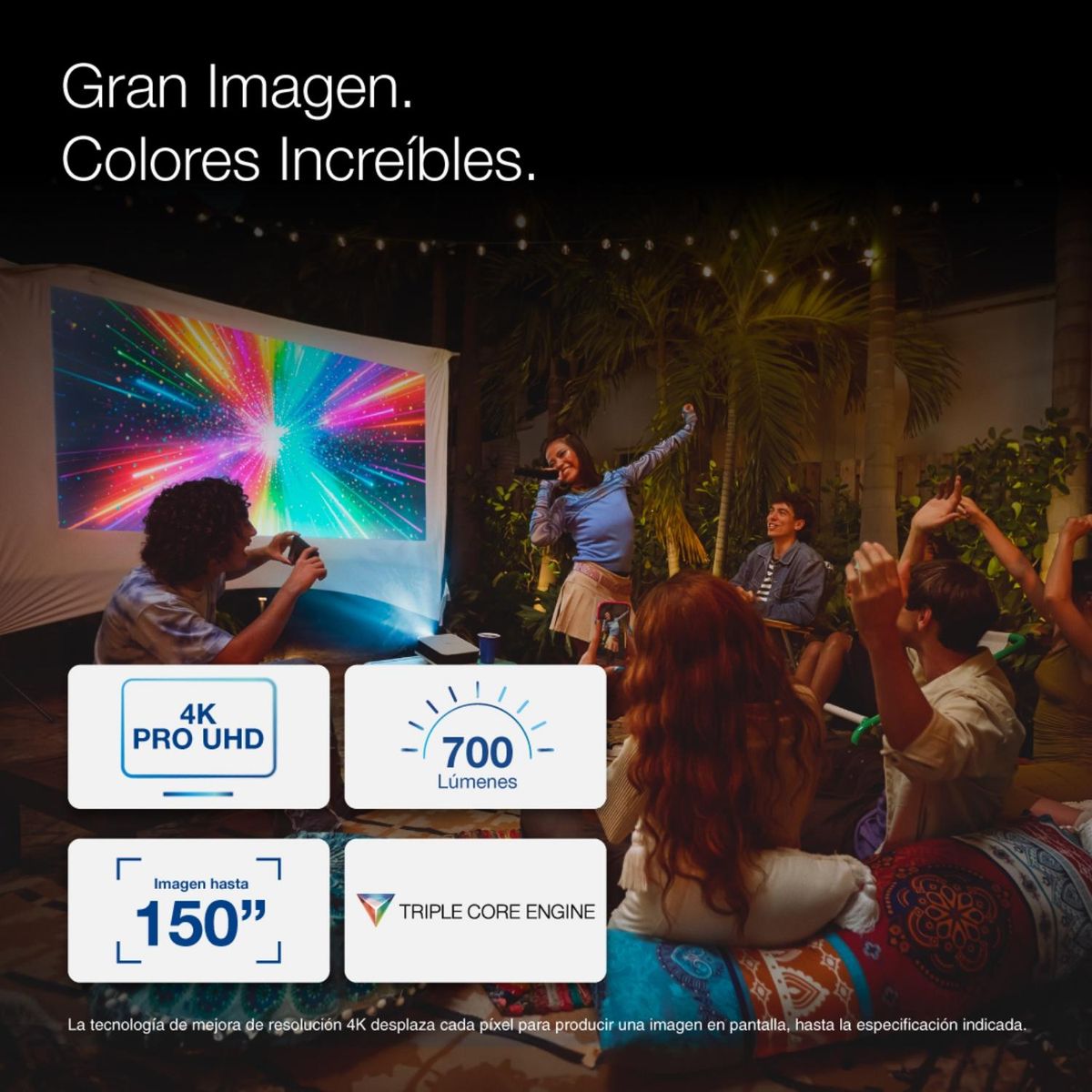 EPSON - Proyector Smart Lifestudio Pop Epson