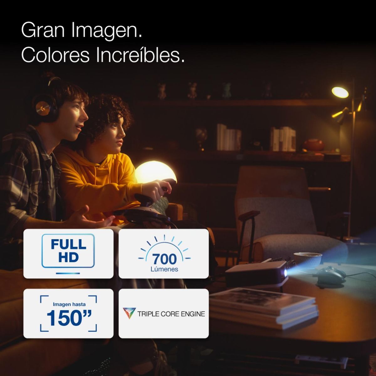 EPSON - Proyector Smart Lifestudio Pop Epson