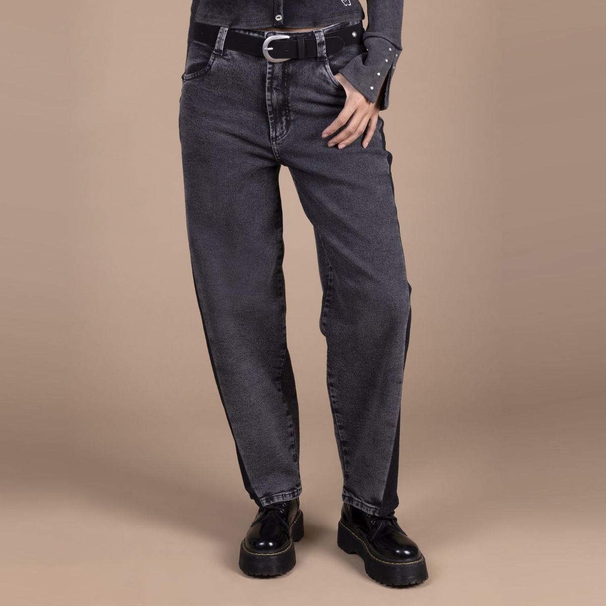 EFESIS - Jeans Balloon Tiro Medio Mujer Efesis