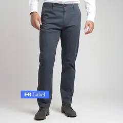 FROENS - Pantalón Regular Tiro Medio Hombre