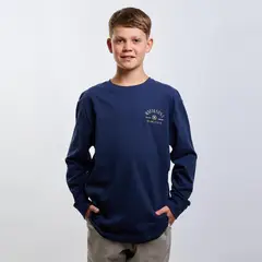 MAUI AND SONS - Polera Manga Larga Algodón Niño