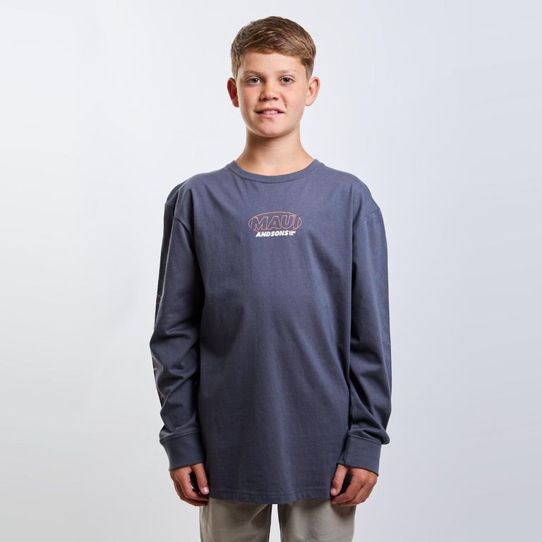 Polera Manga Larga Algodón Niño