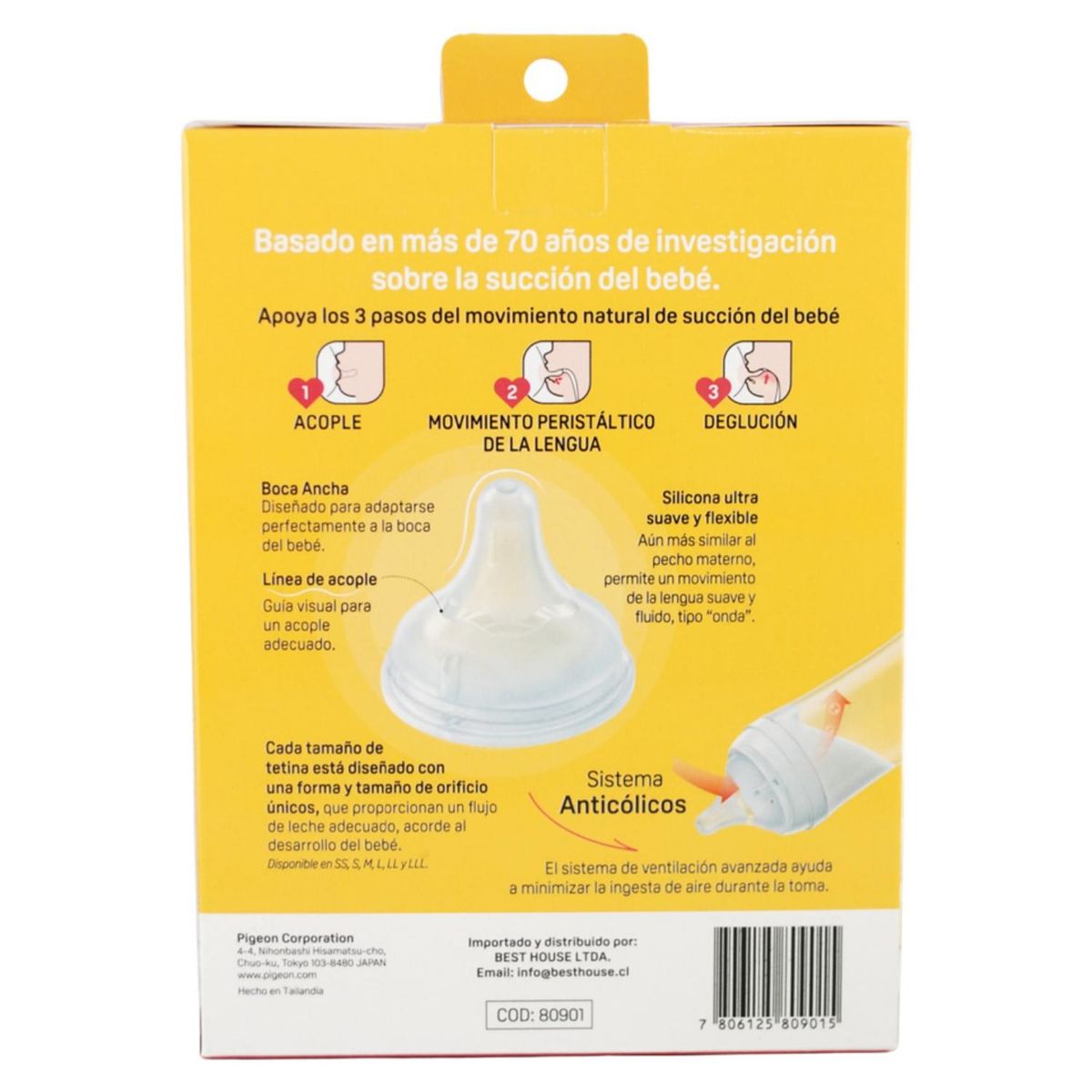 PIGEON - Set Regalo Bebe Mamaderas Duo Little One Pigeon