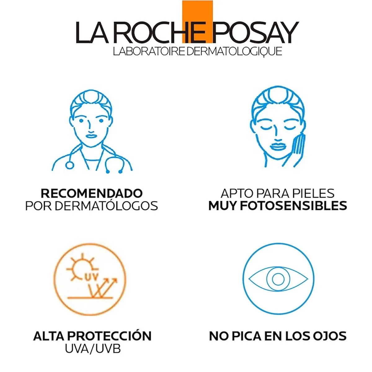 LA ROCHE POSAY - Protector Solar Anthelios UVAIR Tono Medio FPS50+ 50 ml La Roche Posay