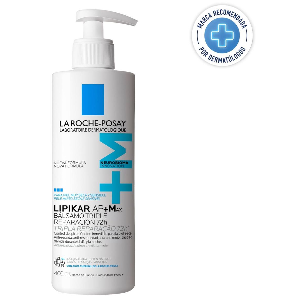 LA ROCHE POSAY - Lipikar Baume AP+ Max 400 Ml La Roche Posay